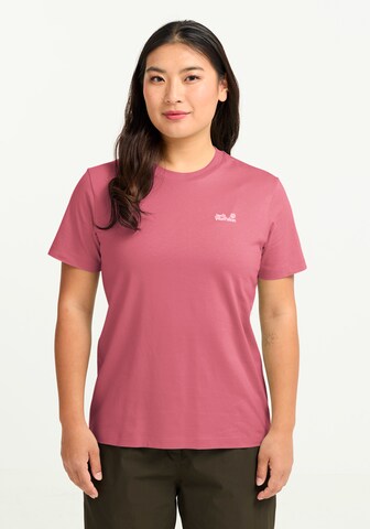 JACK WOLFSKIN Performance Shirt in Pink: front