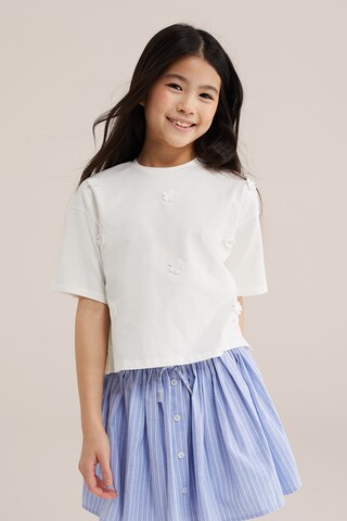 WE Fashion Shirt in Wit: voorkant