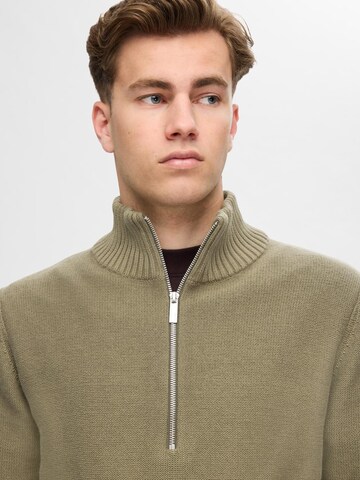SELECTED Sweater 'Axel' in Green