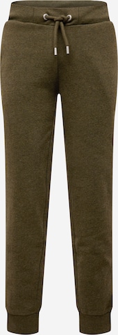 Superdry Broek in Groen: voorkant