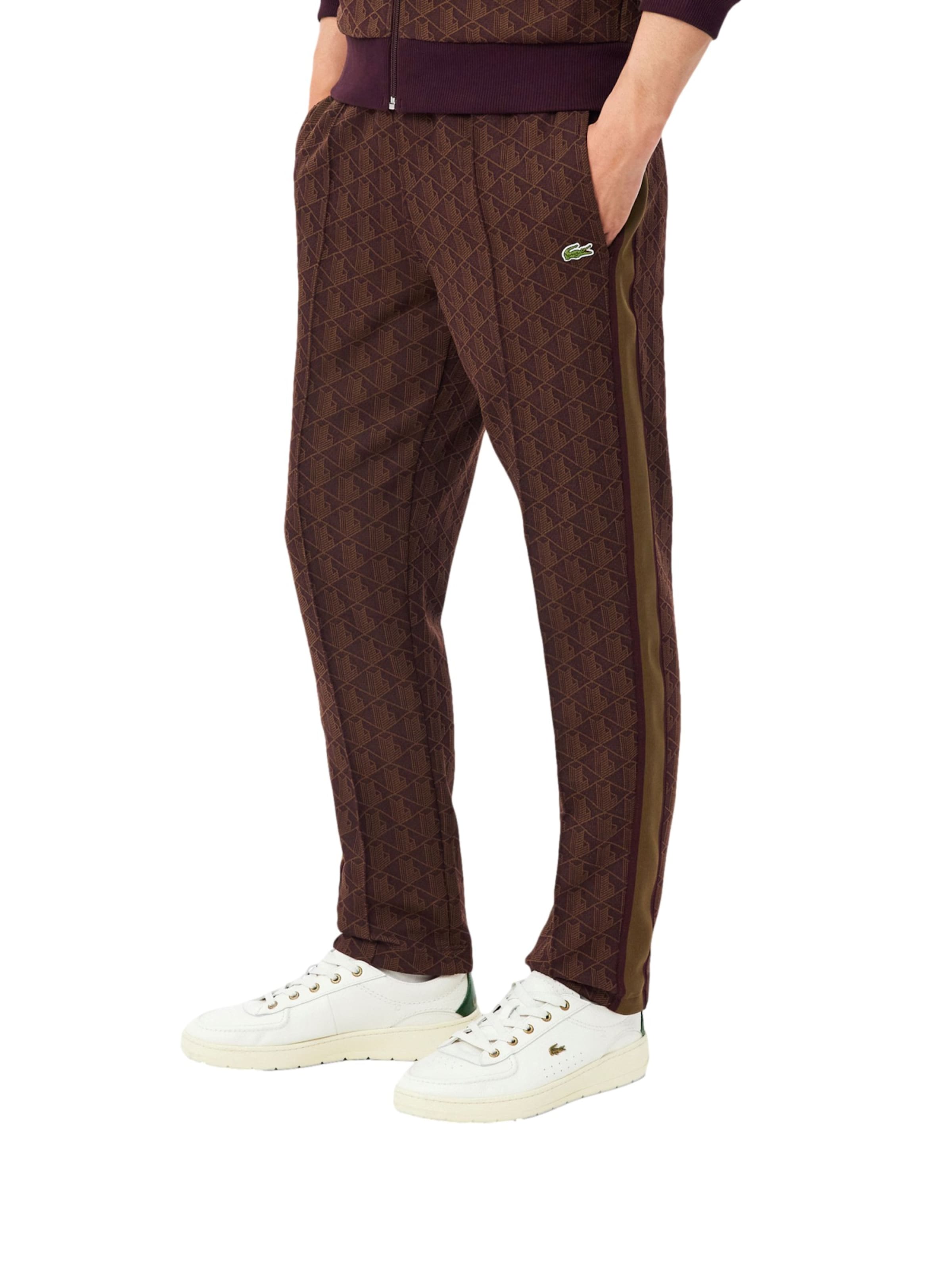 LACOSTE Regular Hose in Braun: Vorderseite