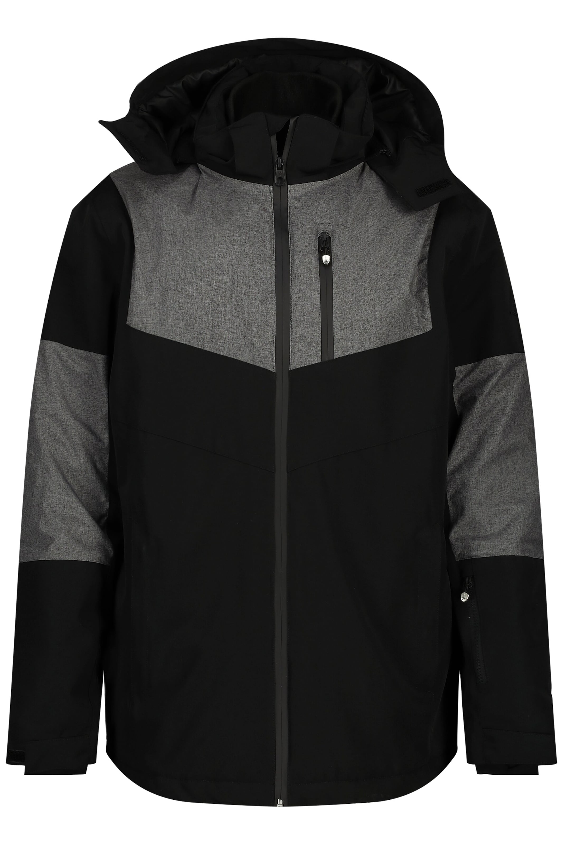 JAY-PI Outdoorjacke in Schwarz: Vorderseite