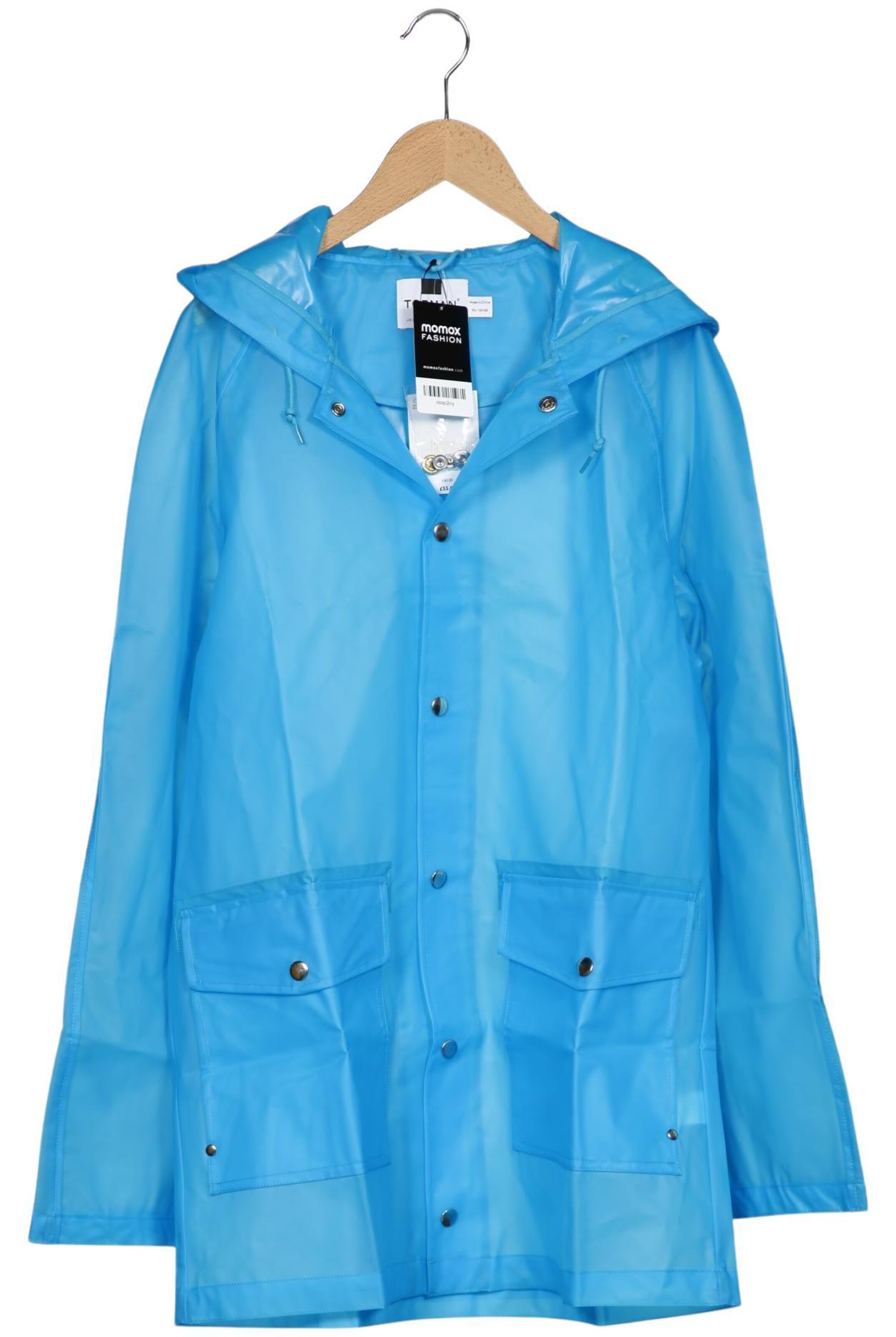 TOPMAN Jacket & Coat in L in Blue: front