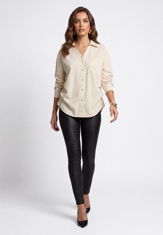 faina - Blusa em bege