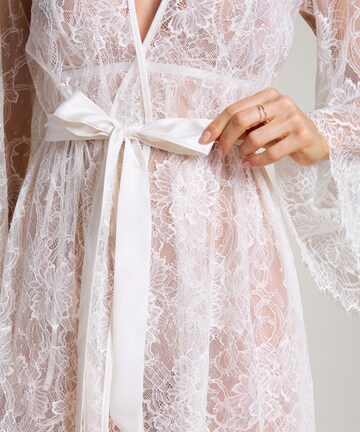 Hunkemöller - Roupão 'Magdalena' em branco