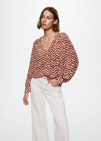 MANGO Blouse 'Molly' in Roze: voorkant