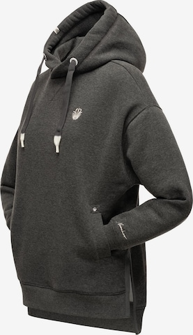 NAVAHOO Sweatshirt 'Silberengelchen' in Grau