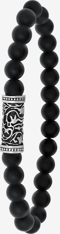 Bracelet Lucardi en noir : devant