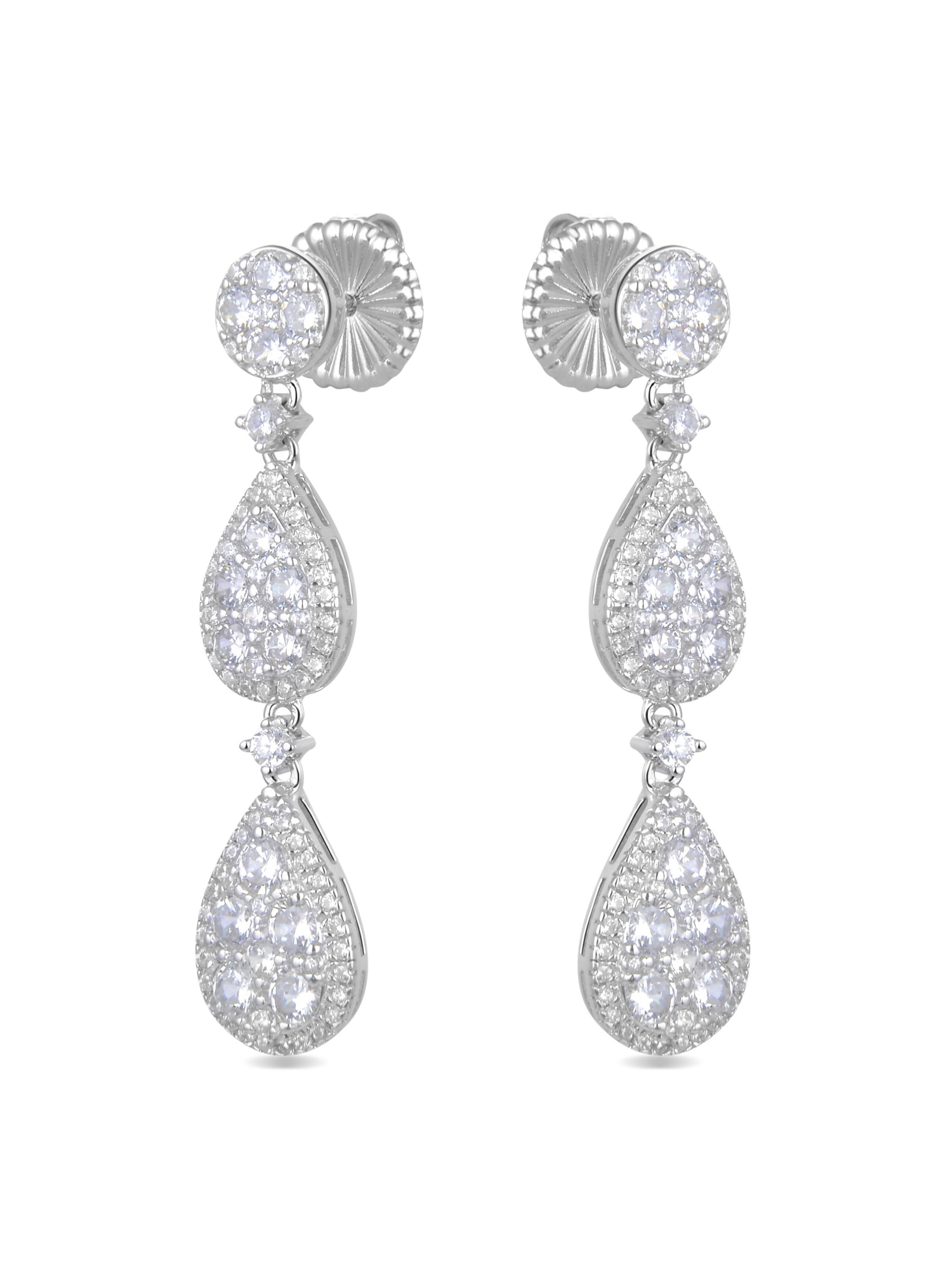 Luxenter Oorbellen 'Fredcrow' in Wit