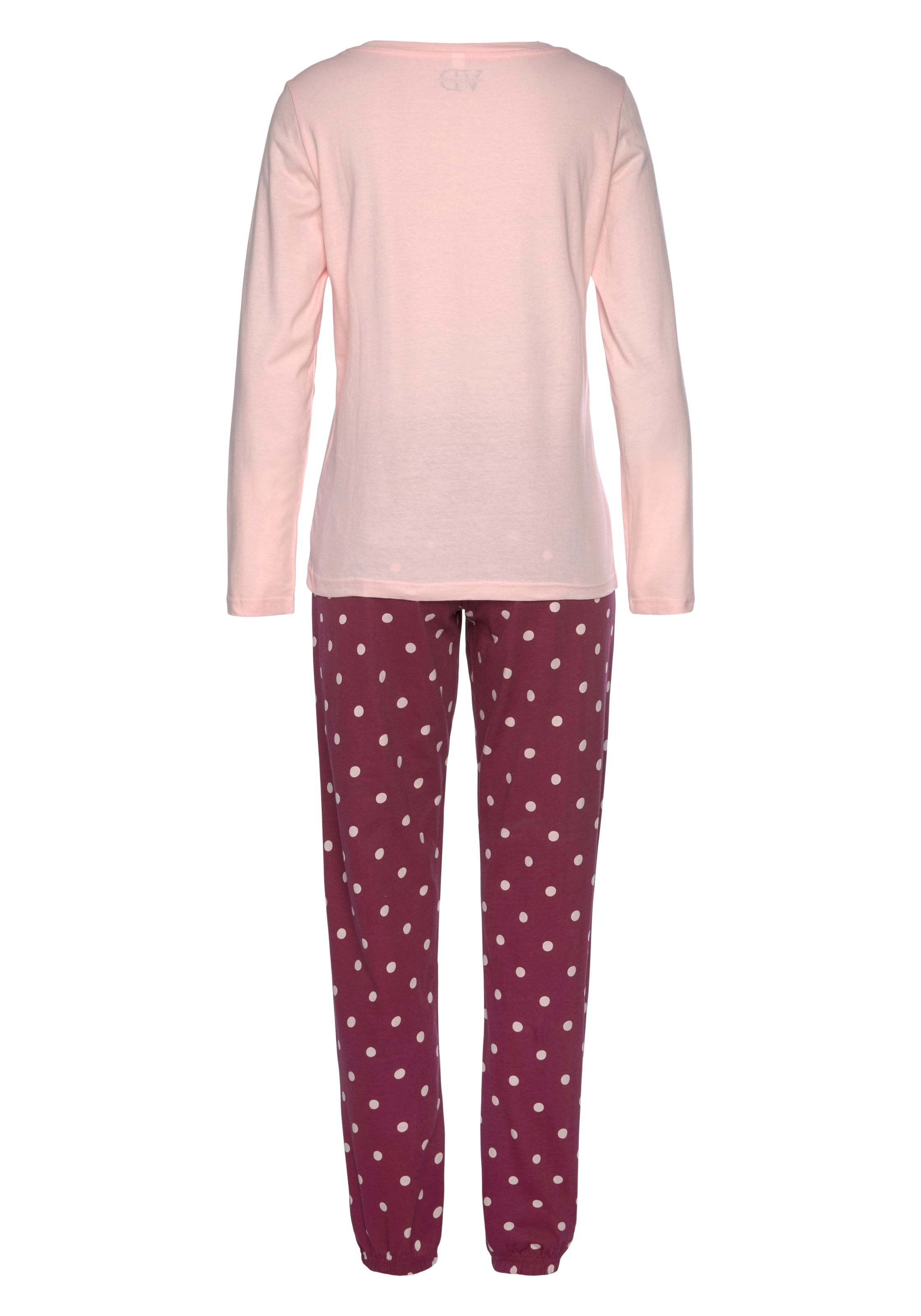 VIVANCE Pyjama 'Dreams' in Pink