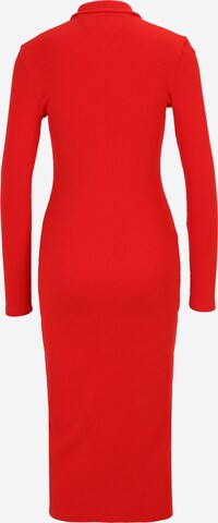 Tommy Jeans - Vestido em vermelho