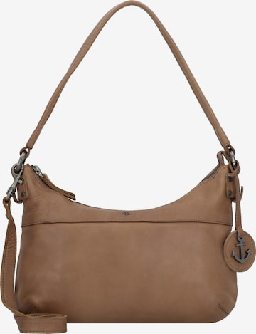 Harbour 2nd Shoulder Bag 'Anchor Love' in Brown: front
