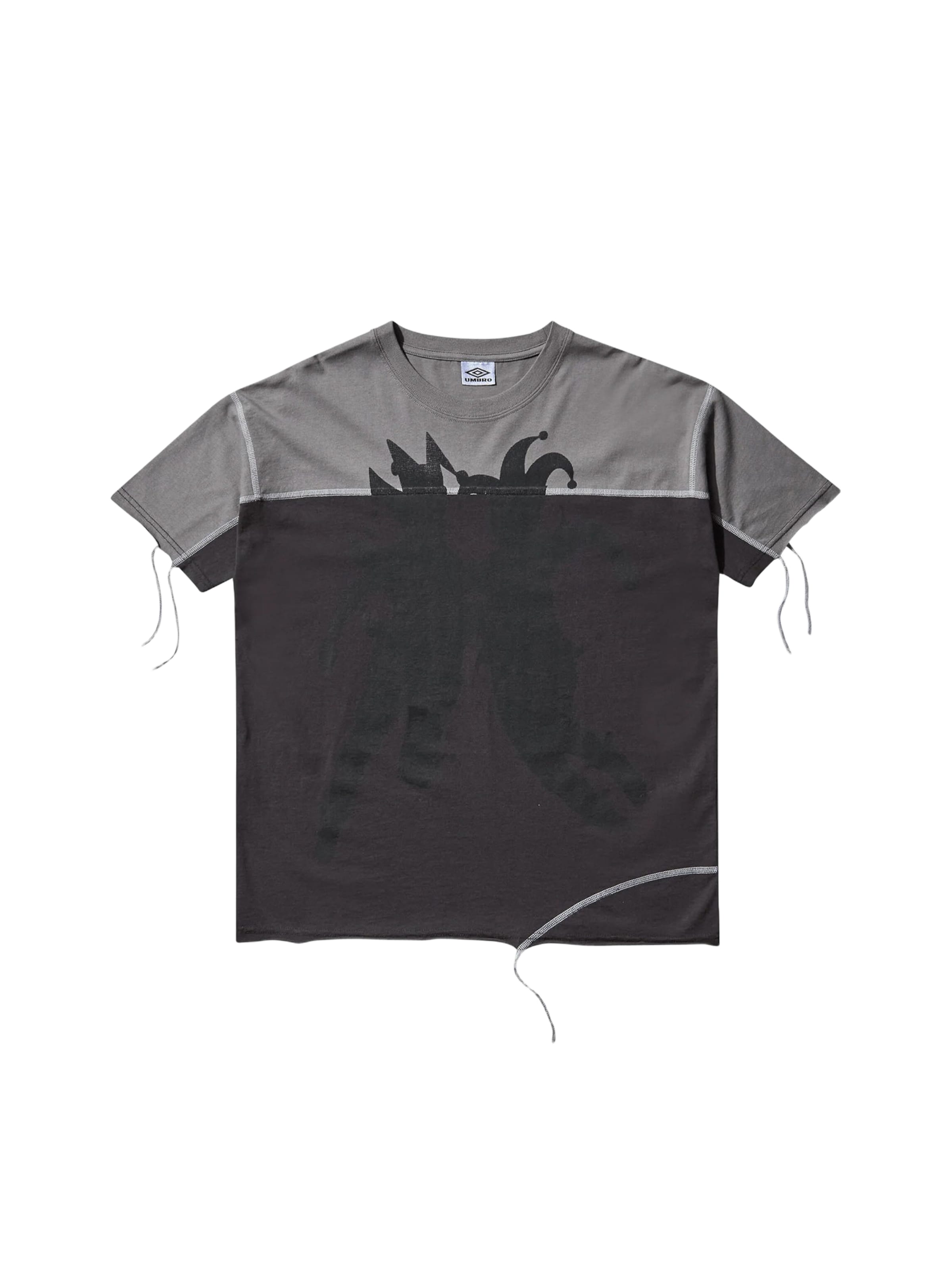 UMBRO - Camisa 'Spieler' em preto: frente