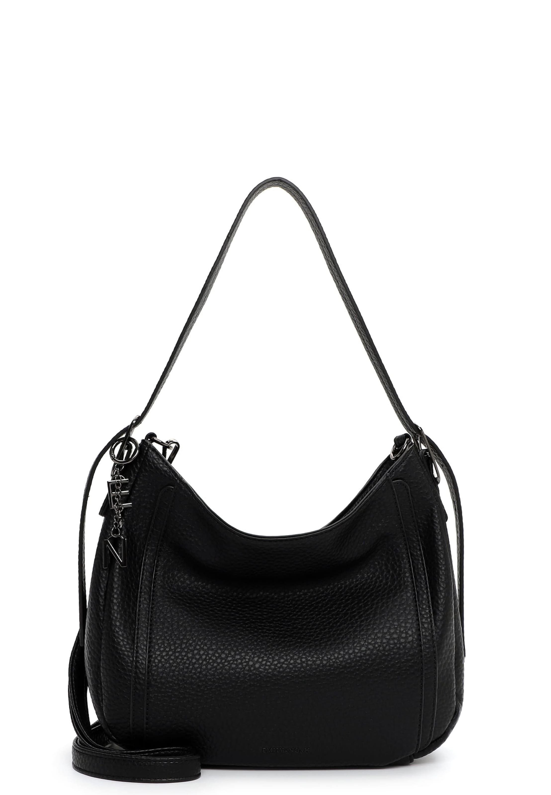 Borsa a tracolla 'Harleen' di Emily & Noah in nero: frontale