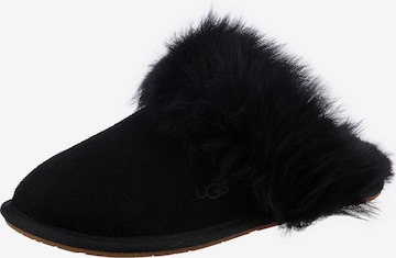 UGG Slippers in Black: front