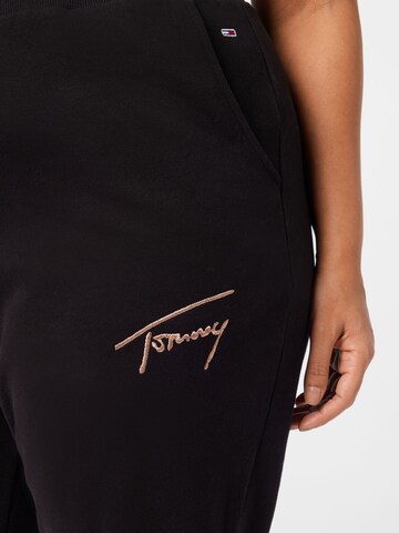 Tommy Jeans Curve - Tapered Pantalón en negro