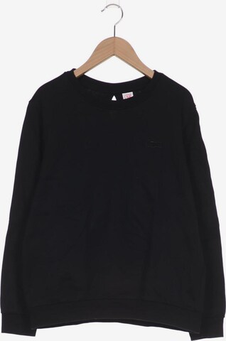Lacoste LIVE Sweatshirt & Zip-Up Hoodie in L in Black: front
