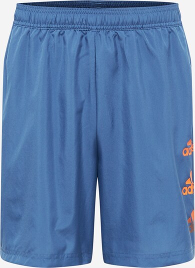 ADIDAS PERFORMANCE Sportsbukser i røkblå / oransje, Produktvisning