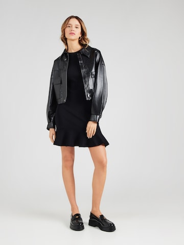 ARMANI EXCHANGE Gebreide jurk in Zwart