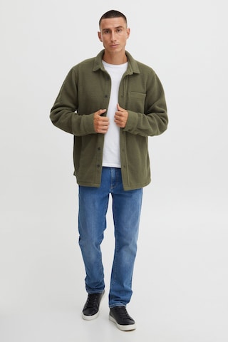 11 Project Between-Season Jacket 'Prdev Overshirt' in Green