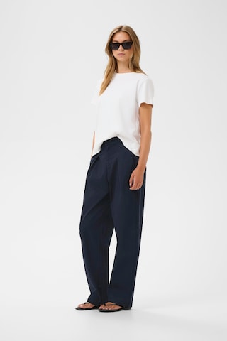 InWear Wide leg Broek in Blauw