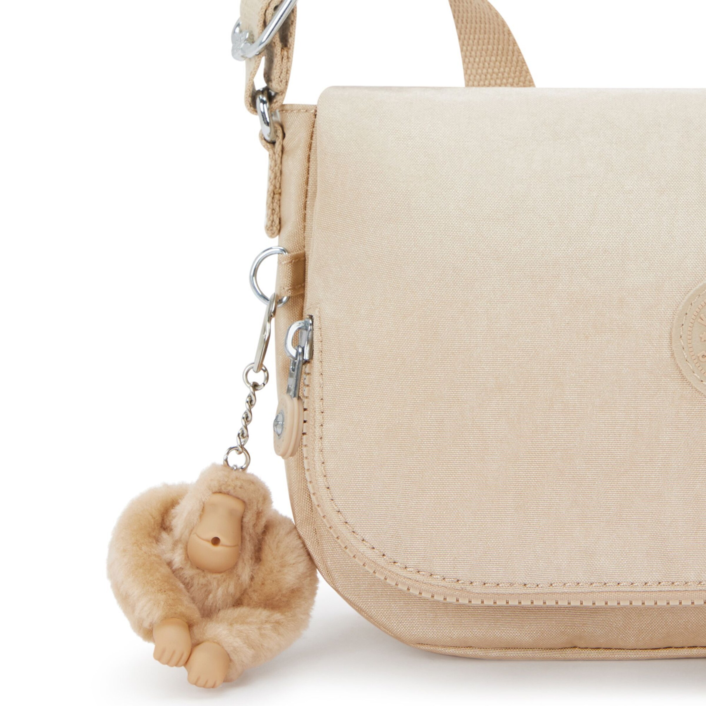 Borsa a tracolla 'Basic Plus Earthbeat' di KIPLING in beige