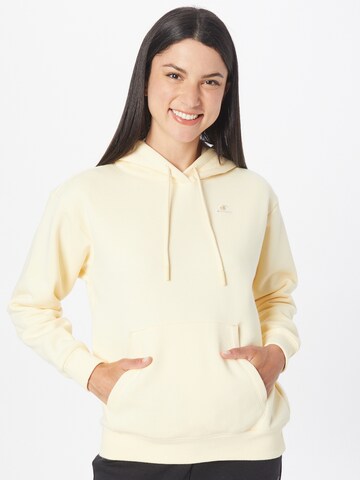 Champion Authentic Athletic Apparel Sweatshirt in Gelb: predná strana