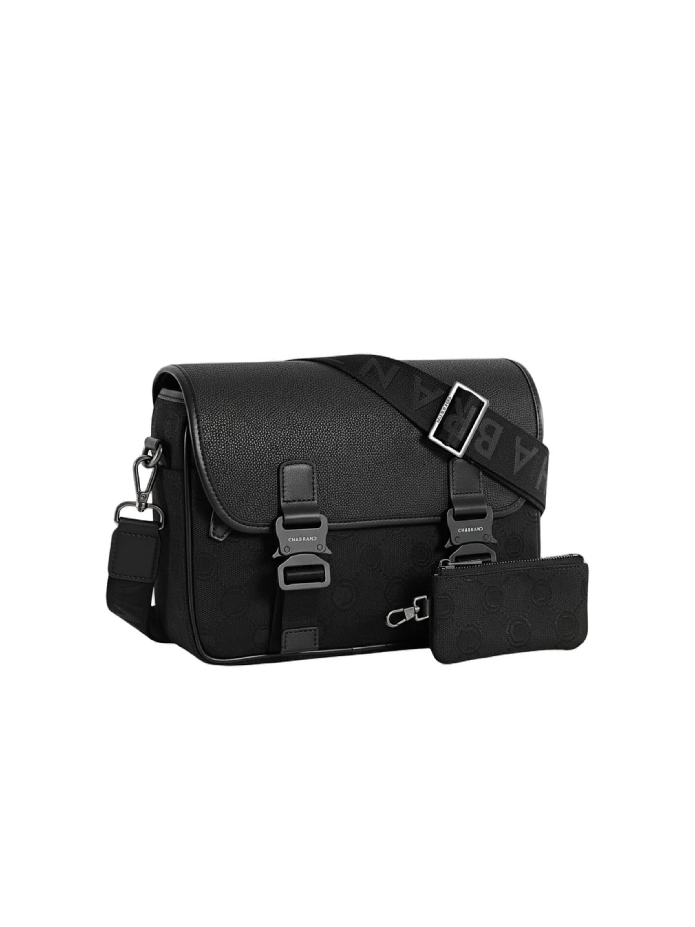 Borsa messenger 'Sacoche Chabrand Reporter  Noir' di Chabrand in grigio