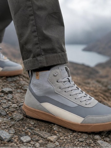 SAOLA Sneaker high 'Quito Mid Waterproof M Grey'‌‌‌‌‌‌‌ in Grau
