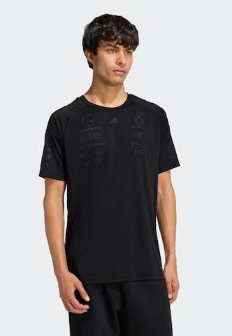 ADIDAS PERFORMANCE - Camiseta funcional 'Mercedes - AMG Petronas Formula 1 Team Night Driver' en negro