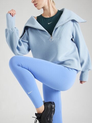 NIKE Skinny Sporthose 'One' in Blau