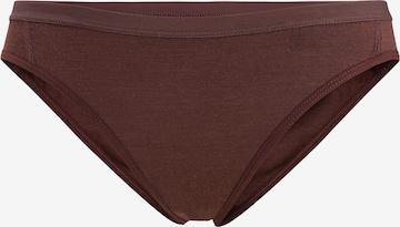 ICEBREAKER Sports underpants 'Siren' in Brown: front