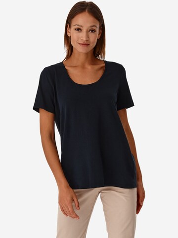 TATUUM T-shirt 'Amo' i blå: framsida