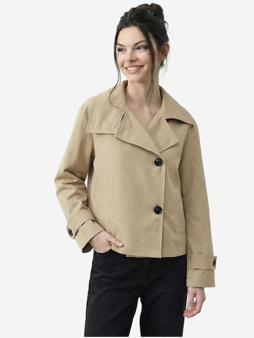 Bianco Lucci Between-seasons coat in Beige