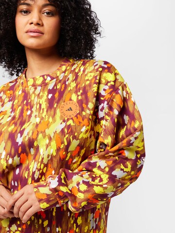 ADIDAS BY STELLA MCCARTNEY Athletic Sweatshirt 'Floral Print ' in Mixed colors