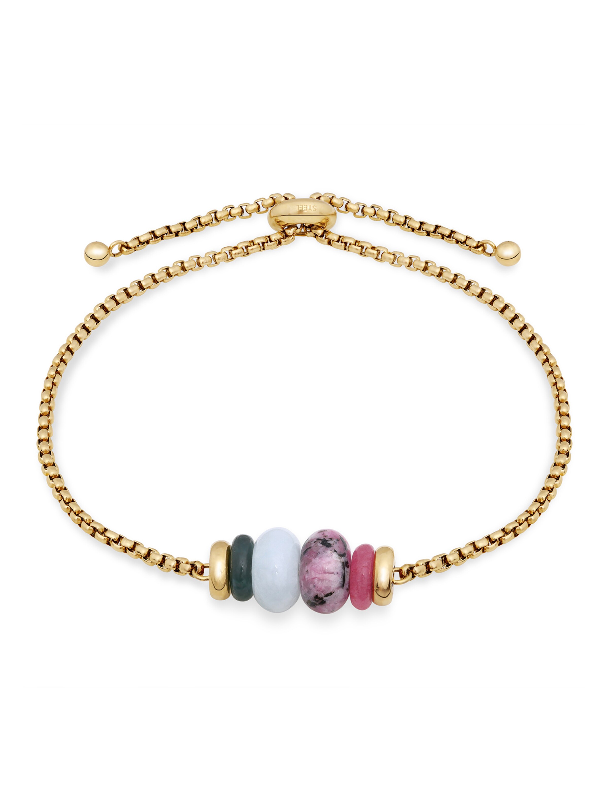 Tamaris Bracelet 'Natural Stones' in Gold: front