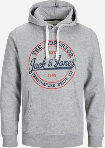 JACK & JONES Sweatshirt in Grau: front