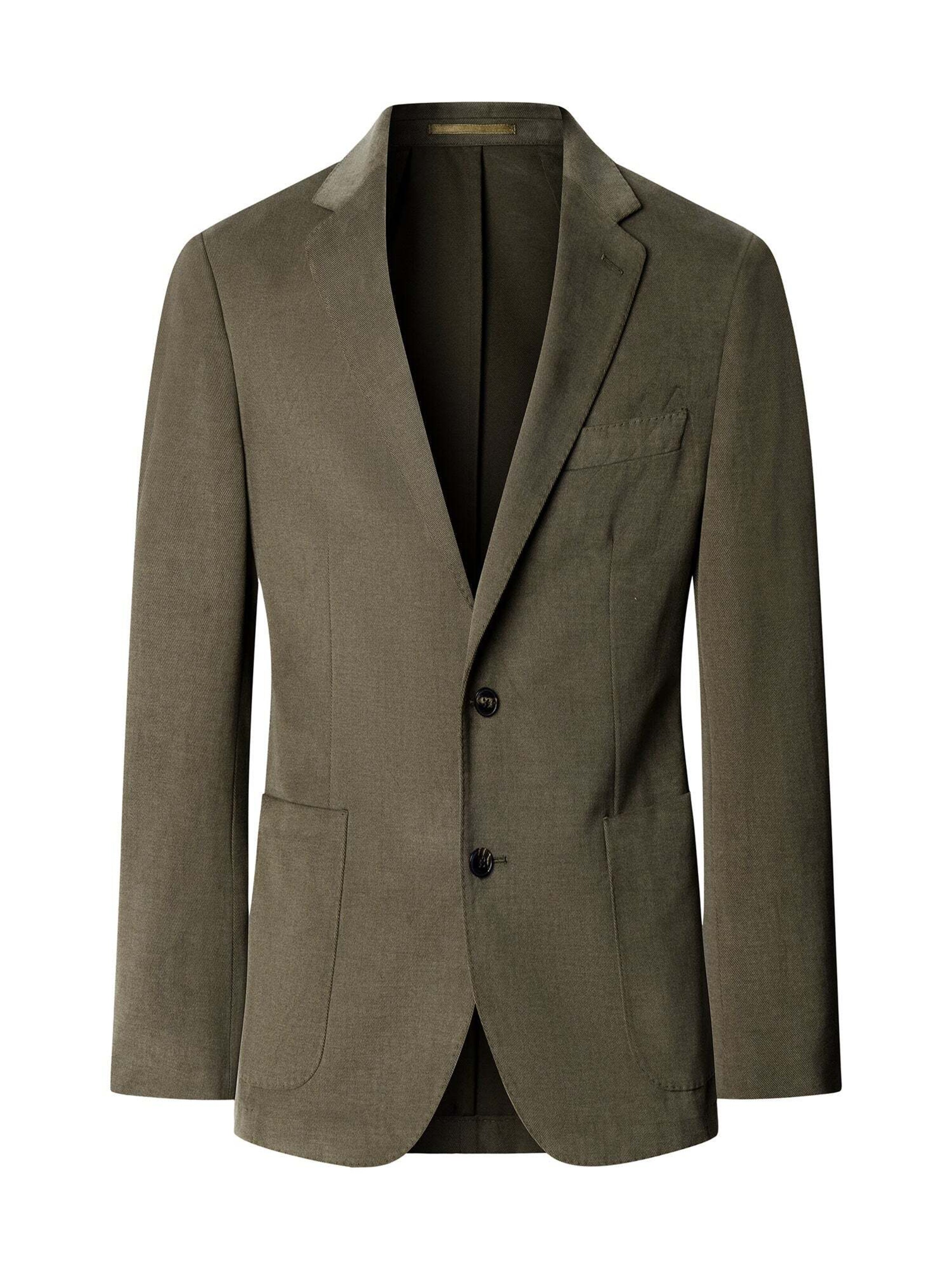 Hackett London Colbert in 54 in de kleur Olijfgroen, Productweergave