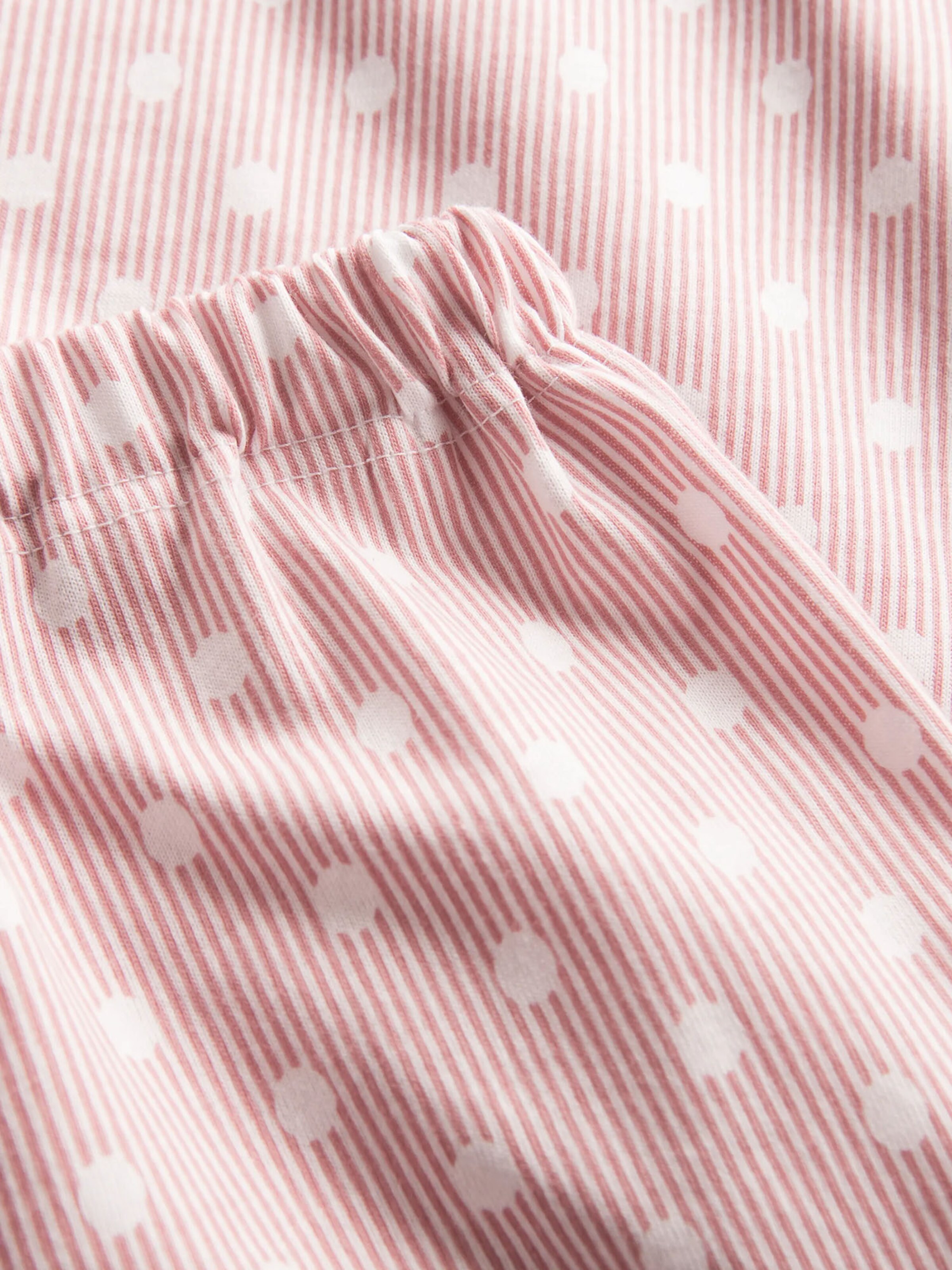 Rösch Pajama ' Mustermix ' in Pink