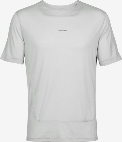 ICEBREAKER Funkcionalna majica 'ZoneKnit' | svetlo siva / črna barva, Prikaz izdelka
