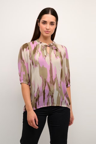 Kaffe Blouse 'Fleur' in Purple: front