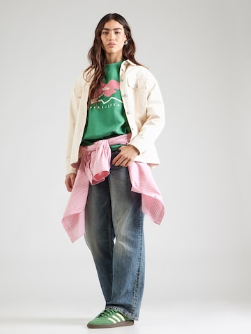 QUIKSILVER Mikina - Zelená