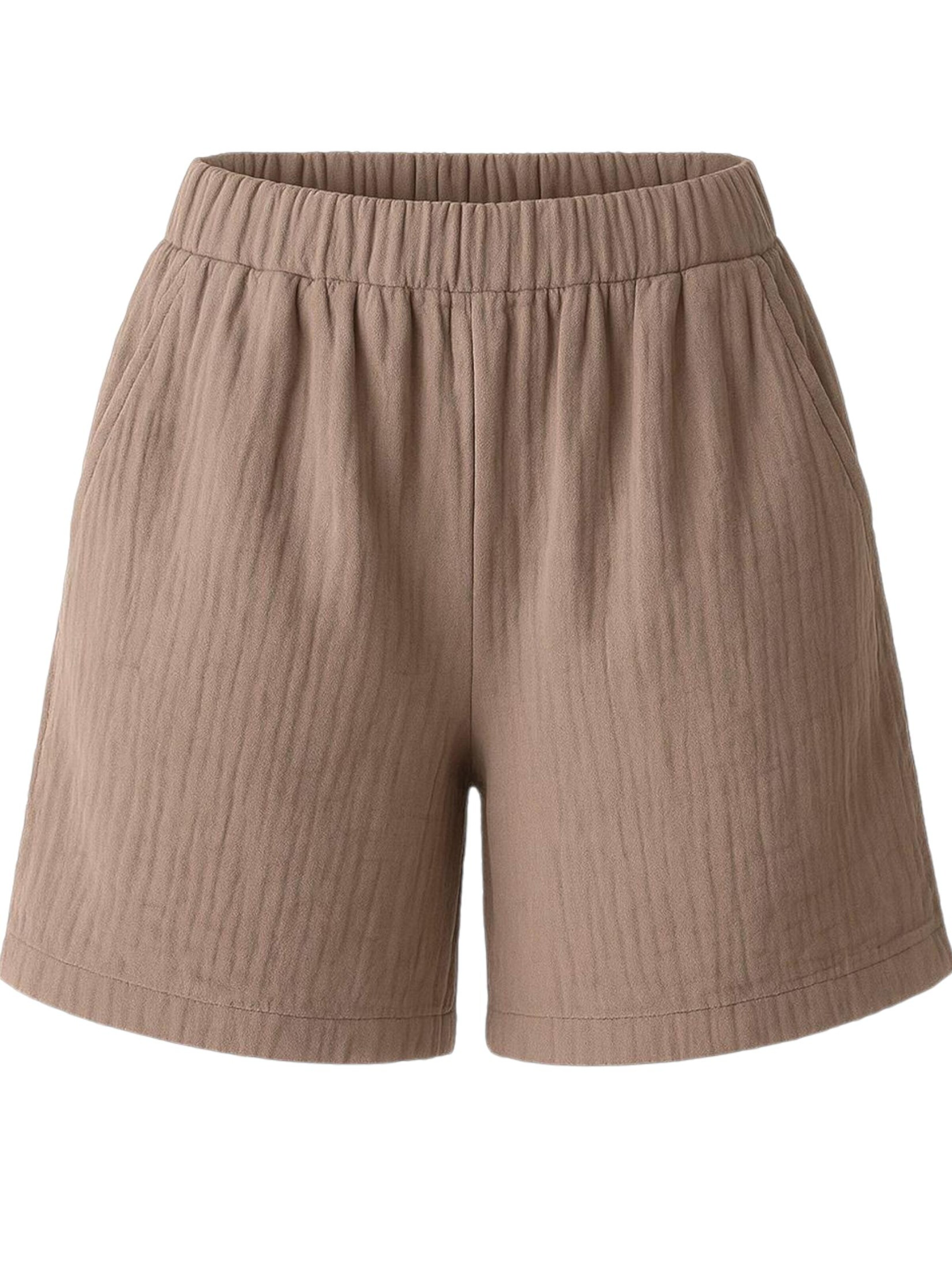 WENOR Broek 'NOOR' in Beige: voorkant