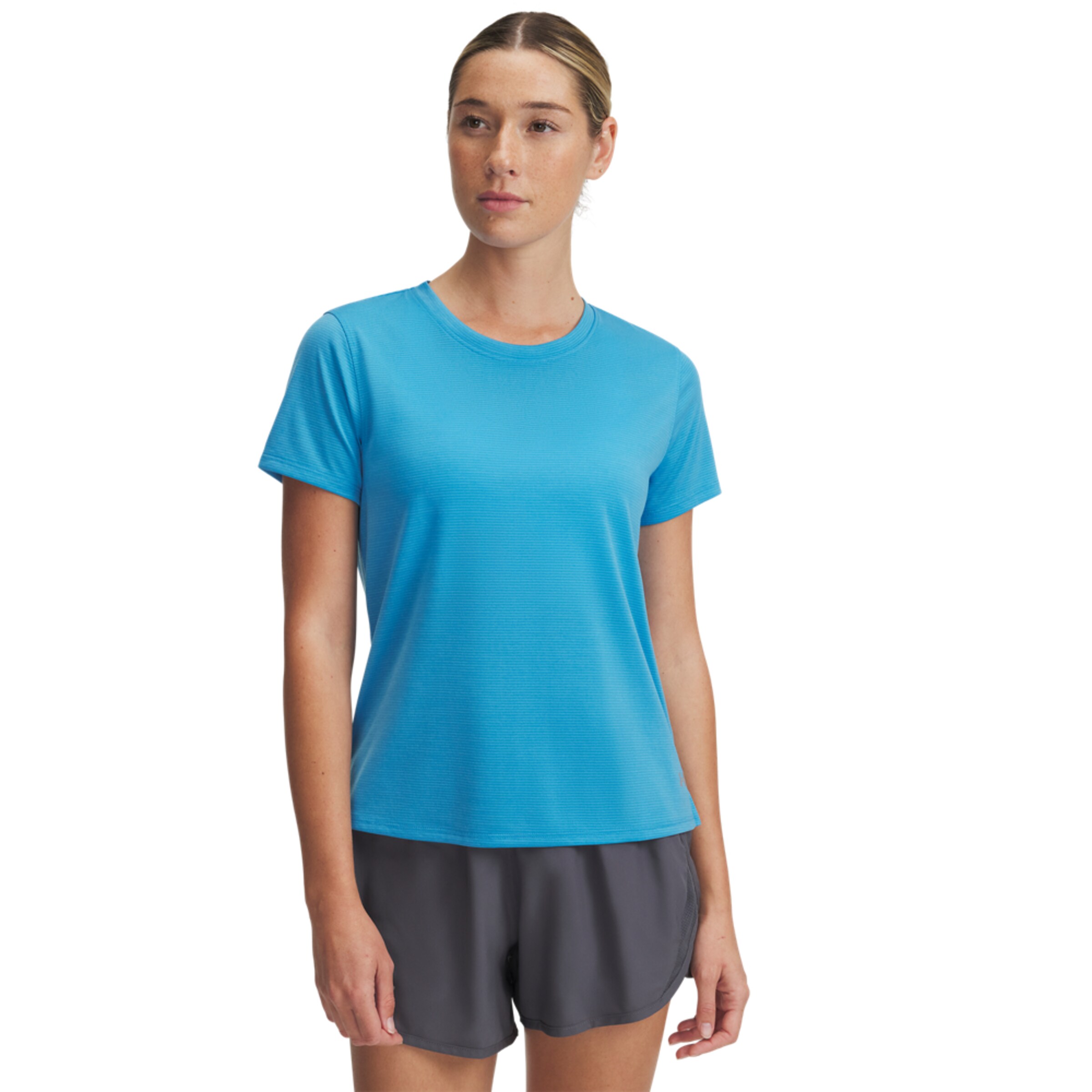 UNDER ARMOUR Performance Shirt 'Streaker' in Blue: front
