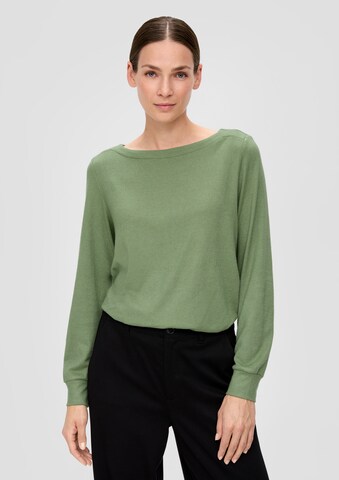 s.Oliver Shirt in Groen: voorkant