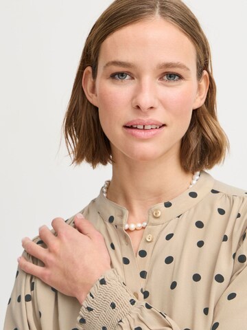 b.young - Blusa 'Bosa' em bege