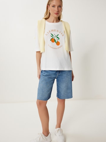 Happiness İstanbul Tričko - Béžová