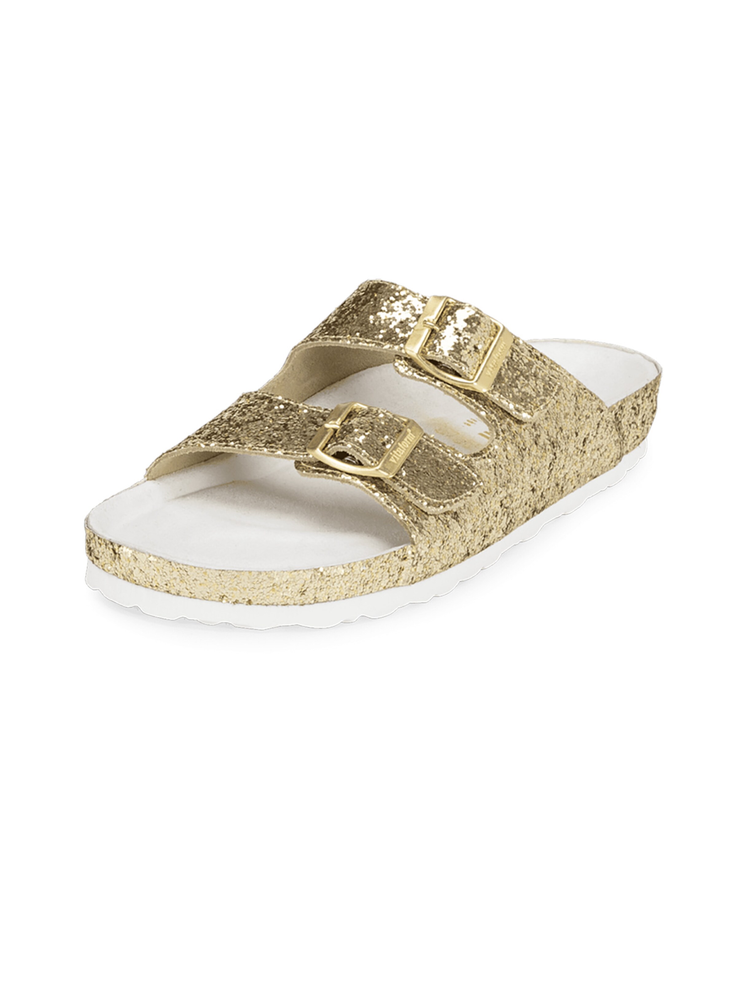 VITAFORM Muiltjes in Goud: voorkant