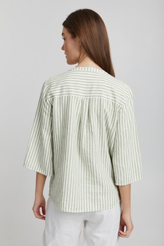 Oxmo Blouse in Beige