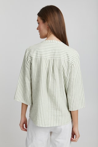 Oxmo Blouse in Beige